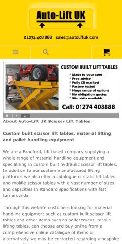 Mobile page screenshot