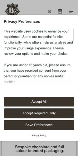 Mobile page screenshot