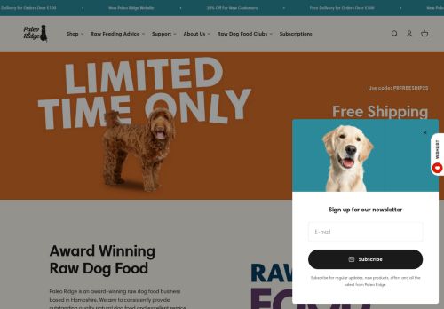 Desktop page screenshot