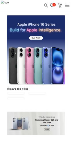 Mobile page screenshot