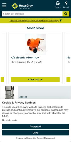 Mobile page screenshot