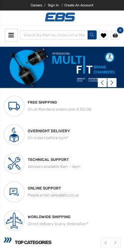 Mobile page screenshot