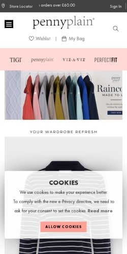 Mobile page screenshot