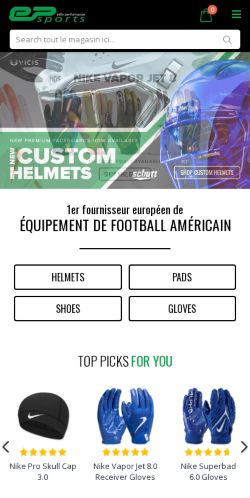 Mobile page screenshot