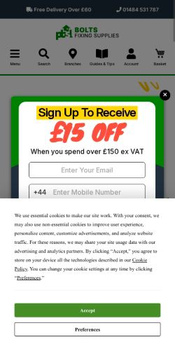 Mobile page screenshot