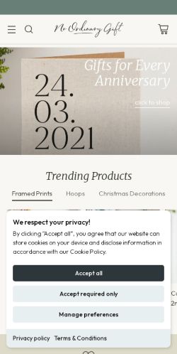 Mobile page screenshot