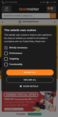 Mobile page screenshot