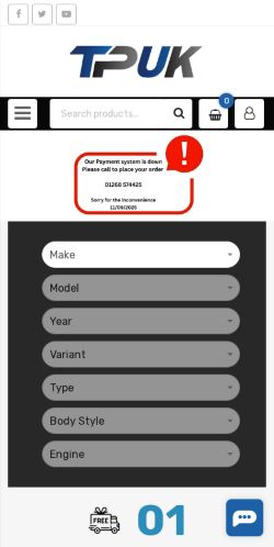 Mobile page screenshot