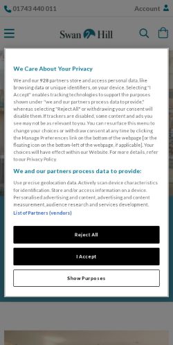Mobile page screenshot