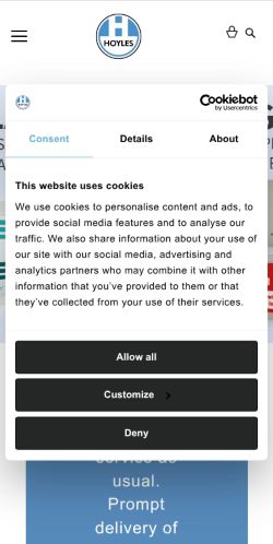 Mobile page screenshot