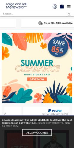 Mobile page screenshot