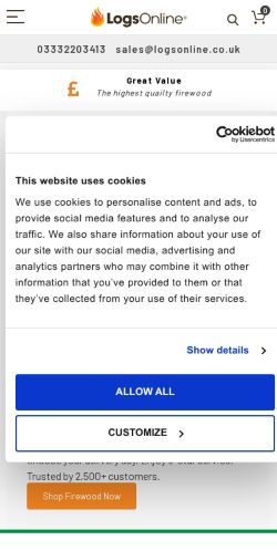 Mobile page screenshot