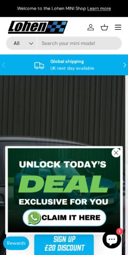Mobile page screenshot
