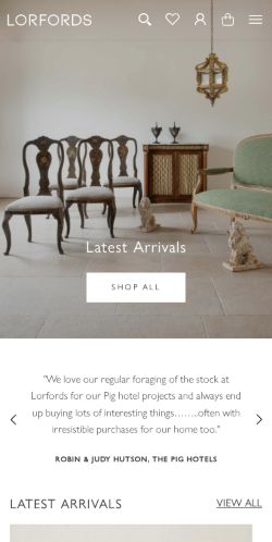 Mobile page screenshot