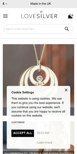 Mobile page screenshot