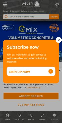 Mobile page screenshot