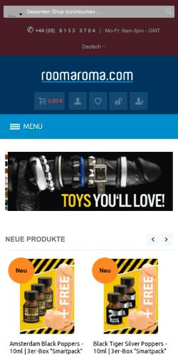 Mobile page screenshot