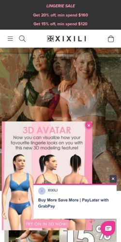 Mobile page screenshot