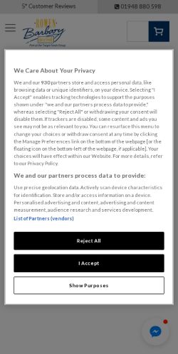Mobile page screenshot