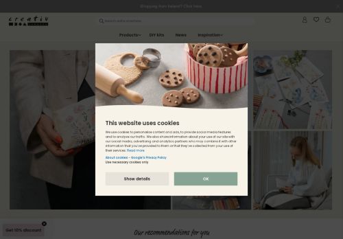 Desktop page screenshot