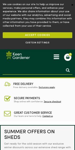 Mobile page screenshot