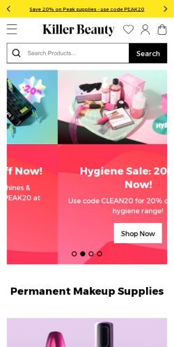 Mobile page screenshot