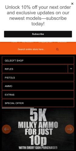 Mobile page screenshot