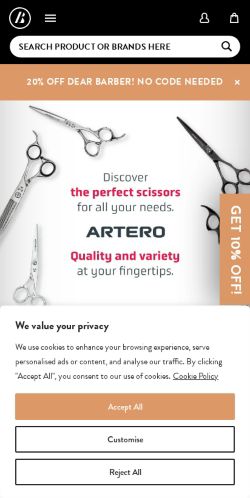 Mobile page screenshot