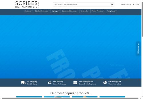 Desktop page screenshot