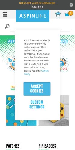 Mobile page screenshot