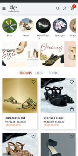 Mobile page screenshot