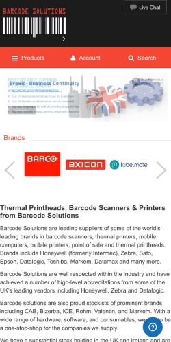 Mobile page screenshot