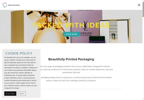 Desktop page screenshot