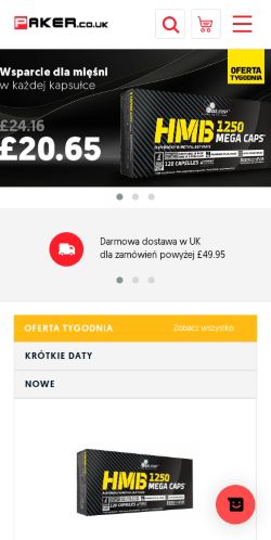 Mobile page screenshot