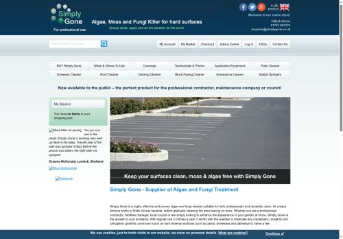 Desktop page screenshot