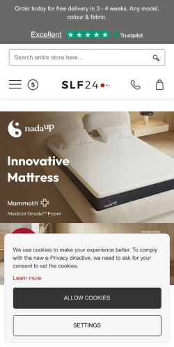 Mobile page screenshot