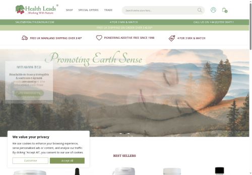 Desktop page screenshot