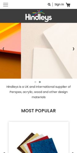 Mobile page screenshot