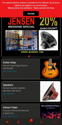 Mobile page screenshot