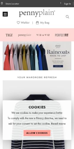 Mobile page screenshot