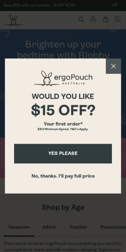 Mobile page screenshot