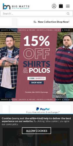 Mobile page screenshot