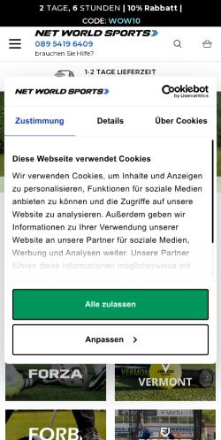 Mobile page screenshot