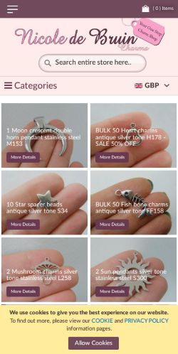 Mobile page screenshot