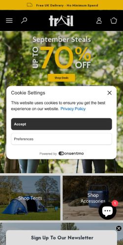 Mobile page screenshot