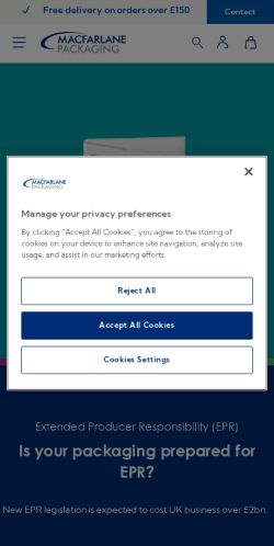 Mobile page screenshot