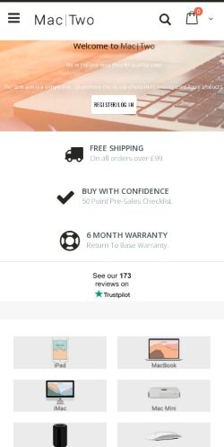 Mobile page screenshot