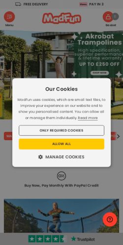 Mobile page screenshot