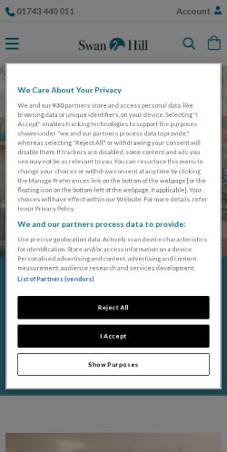 Mobile page screenshot