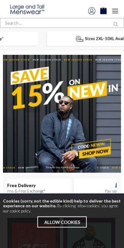 Mobile page screenshot